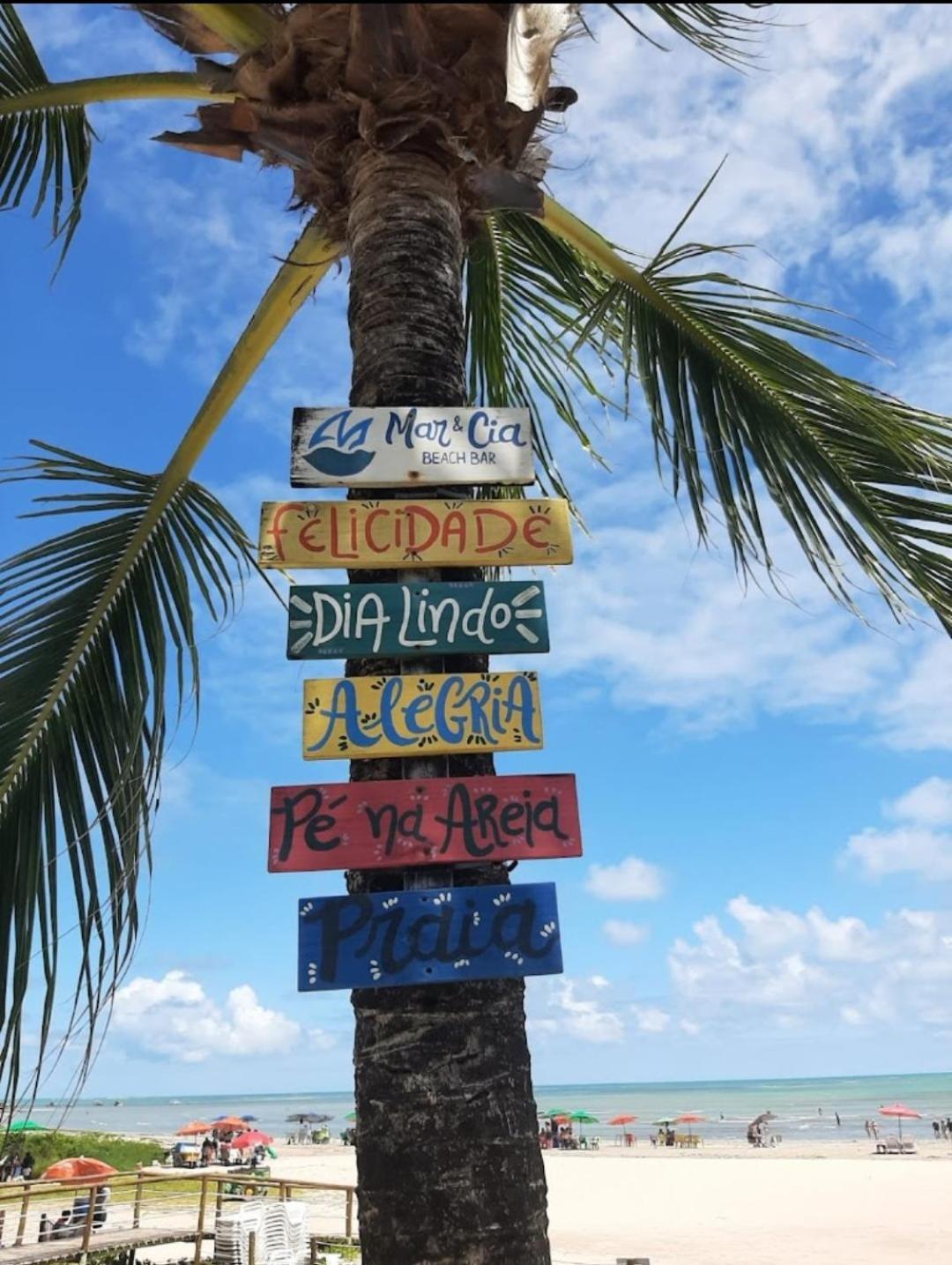 Msflats Paripueira Praia Wifi Ar Cozinha E Varanda Nascente C Rede 外观 照片